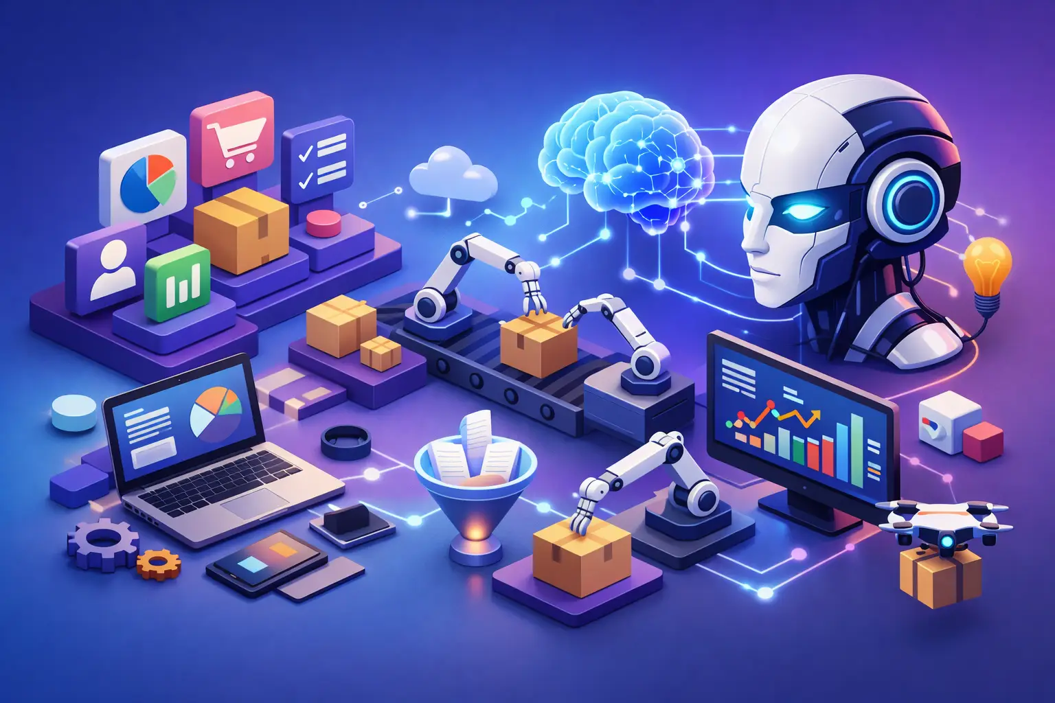 Odoo + automação com IA na prática