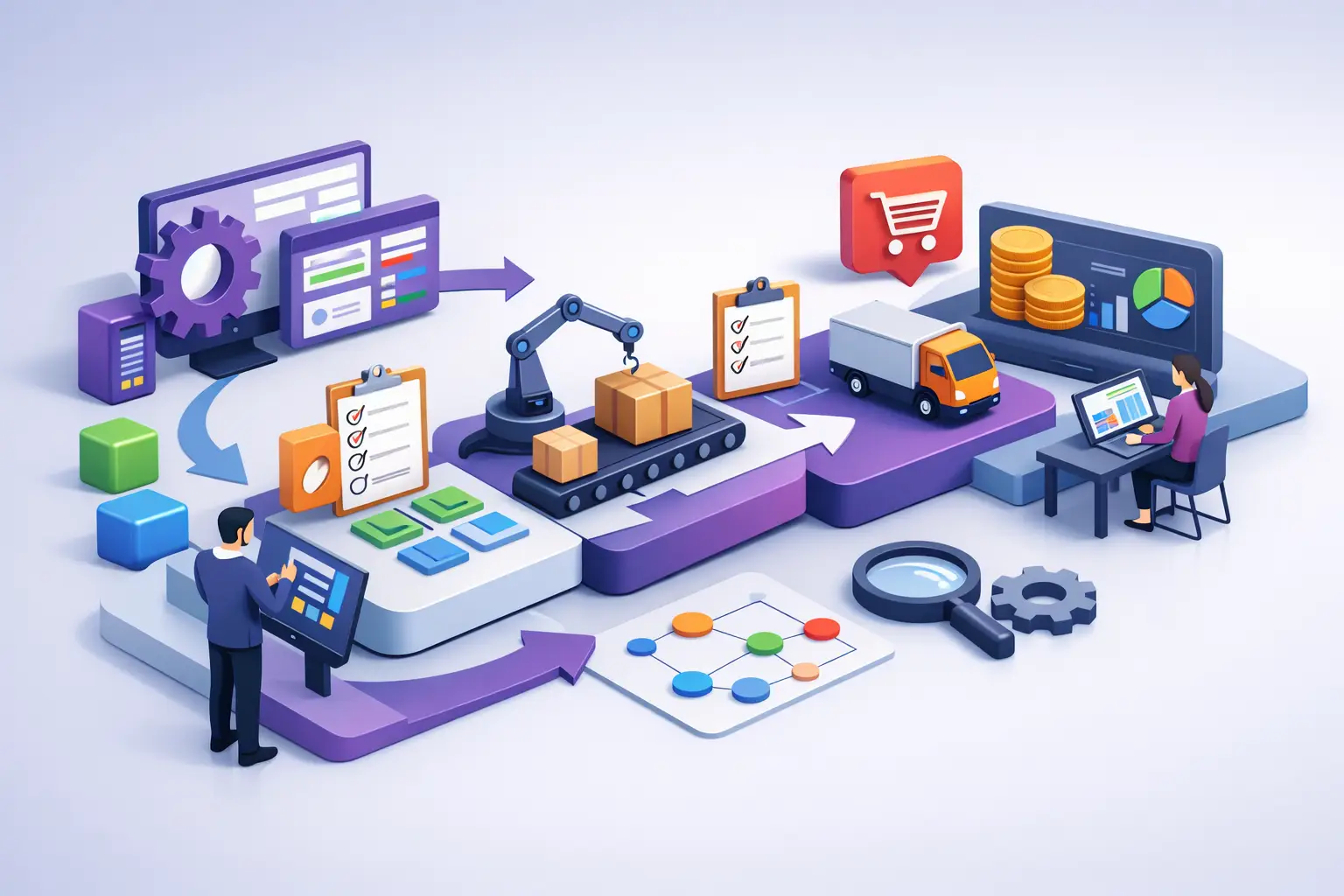 Como parametrizar Odoo por processo