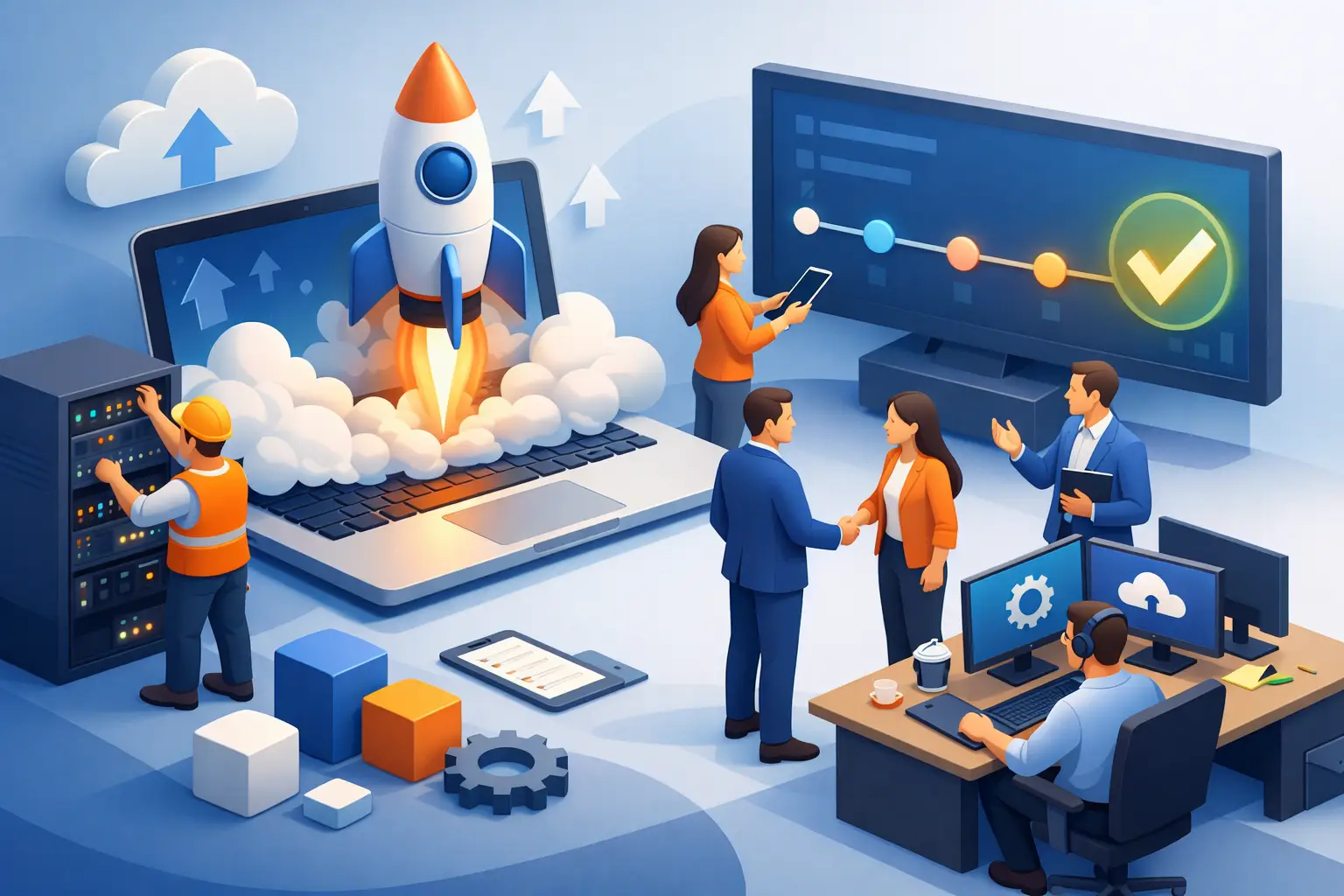 Como preparar a empresa para o go-live