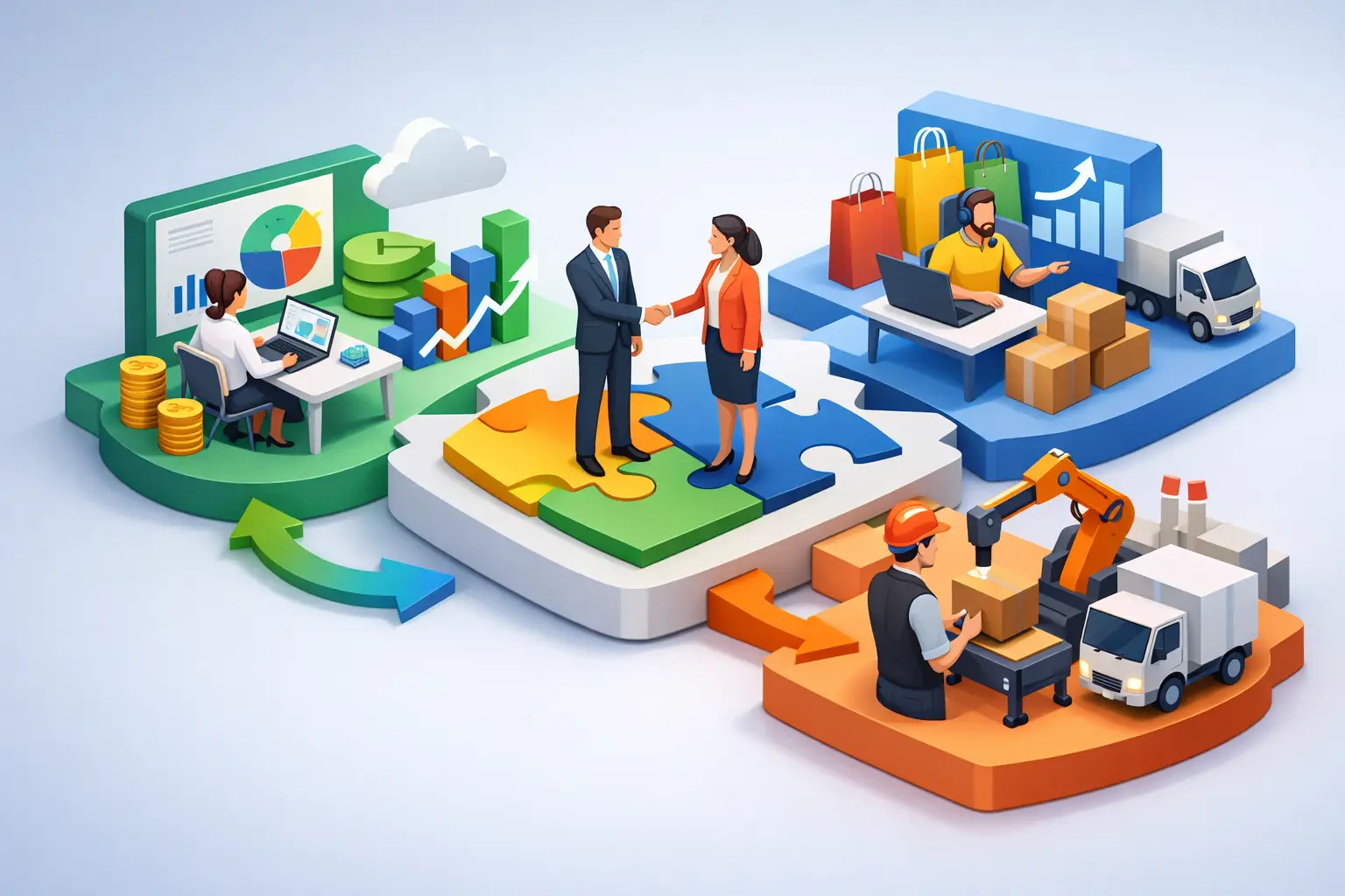 Como unificar financeiro, comercial e operações