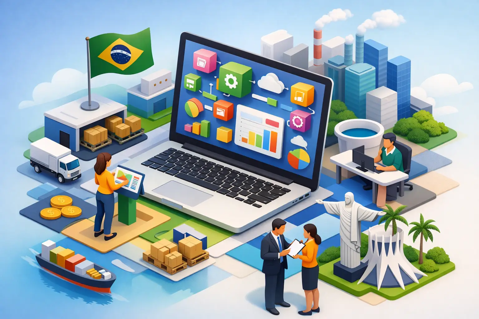 Como implementar Odoo em empresa brasileira