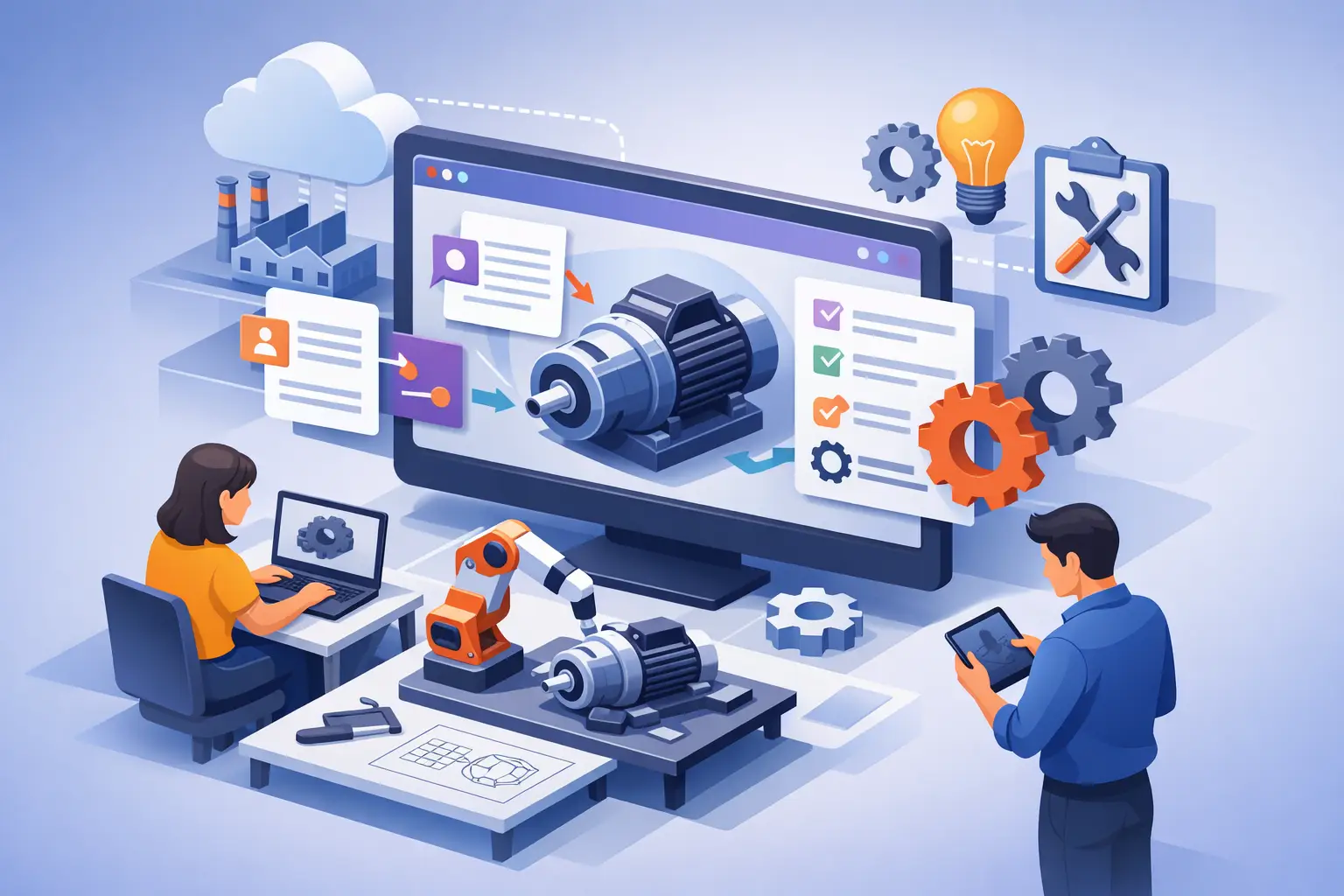 Odoo PLM: gerindo revisões e mudanças de projeto