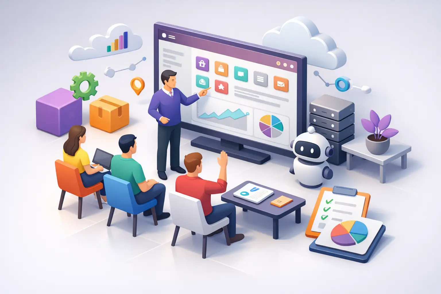 Treinamento de usuários para Odoo na prática